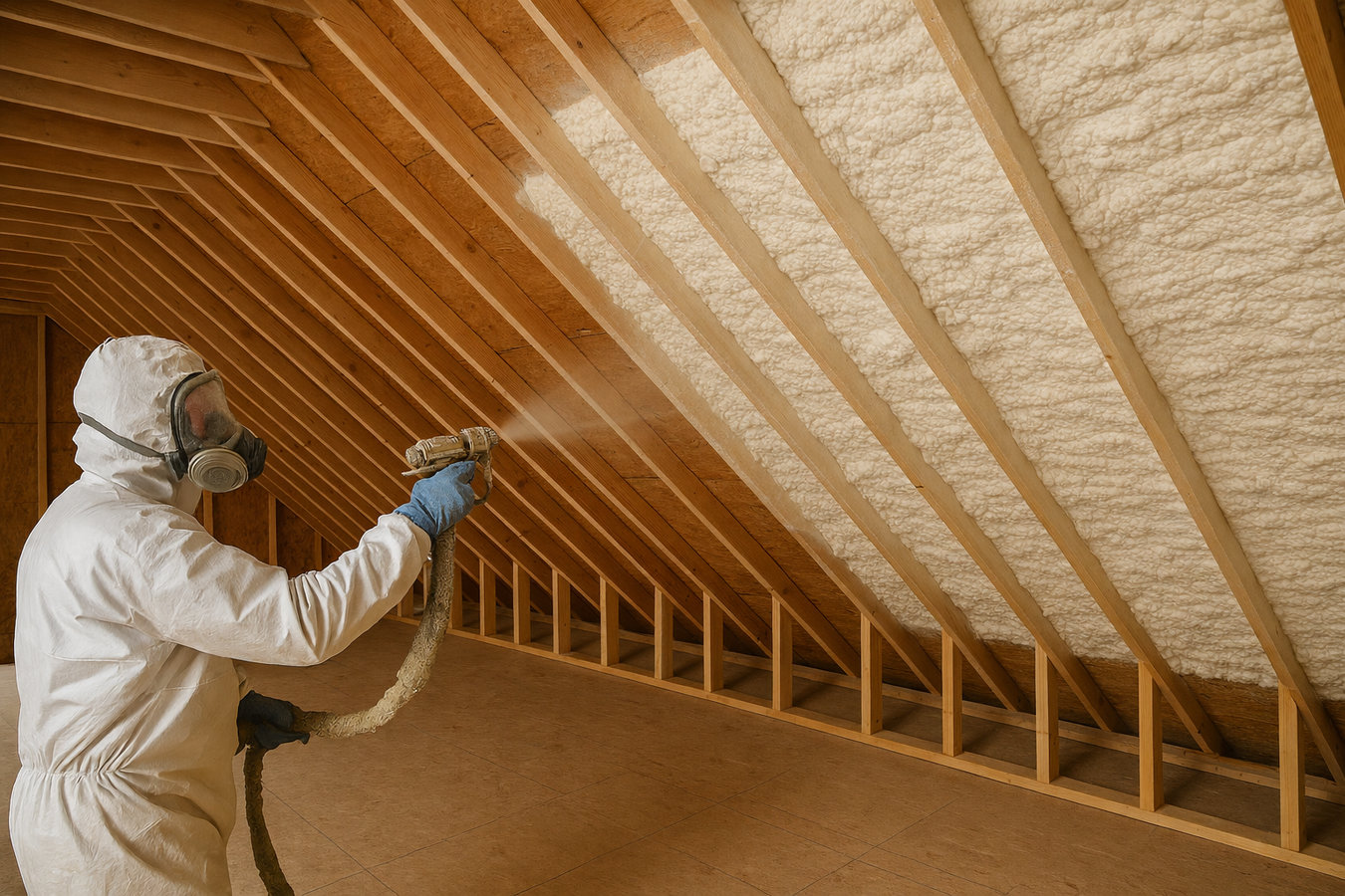 Attic air sealing