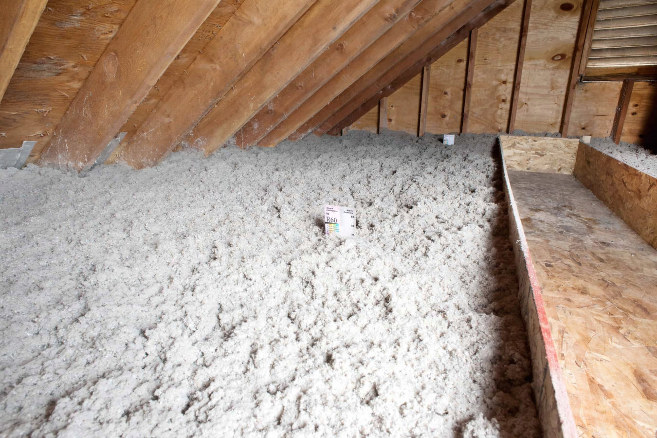 Blown-in insulation